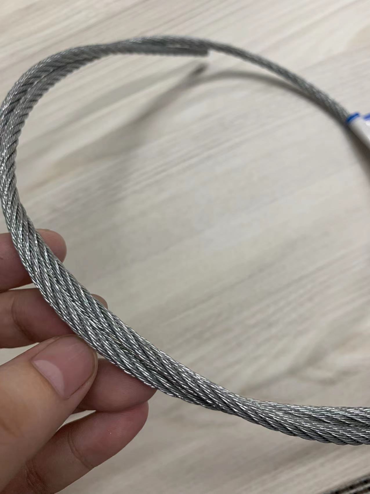 2160 MPa Galvanized 6x7+1x19 4.8MM 4.9mm 5mm Steel Wire Rope For Wire Saw Rope Mine