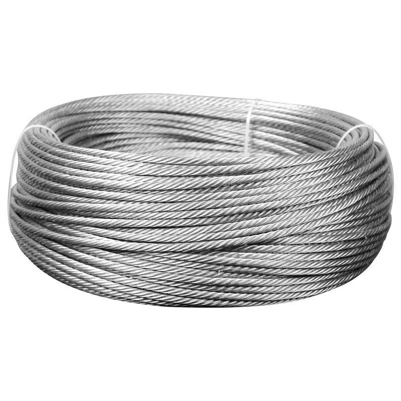 Sell Well New Type Stranded Galvanized Steel Wire Rope 7*19 5mm Suppliers
