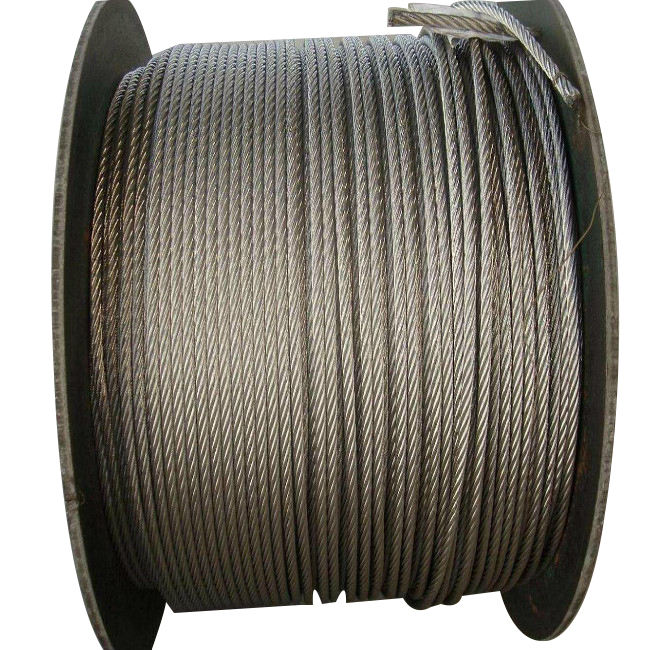 HDG 6*19+FC Steel Wire Rope Steel Cable