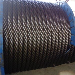 1-40mm wire rope galvanized steel din3055 7*7 7*19 steel wire rope