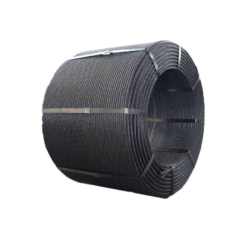 SAE1006 ~1085 High Tensile Strength Steel Strand 16mm Carbon Steel Wire Ropes For Tower Crane