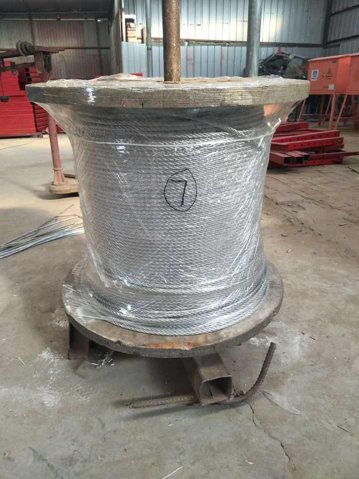 Hot Dipped Cold High Carbon Galvanized Steel Wire Rope for Lifting And Drawing Equipment Steel Cable