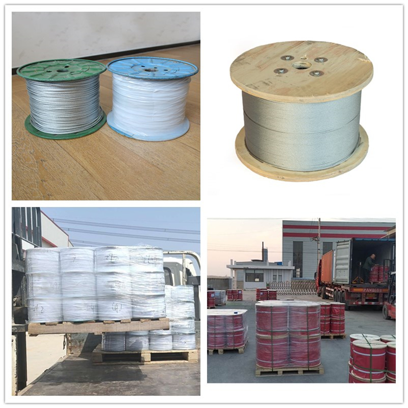 1-16 Mm Steel Wire Rope Multi Strand Steel Wire Cable Rope Galvanized Steel Wire Rope