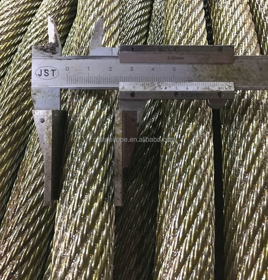 35X7 Non-rotating Steel Wire Rope for Mining