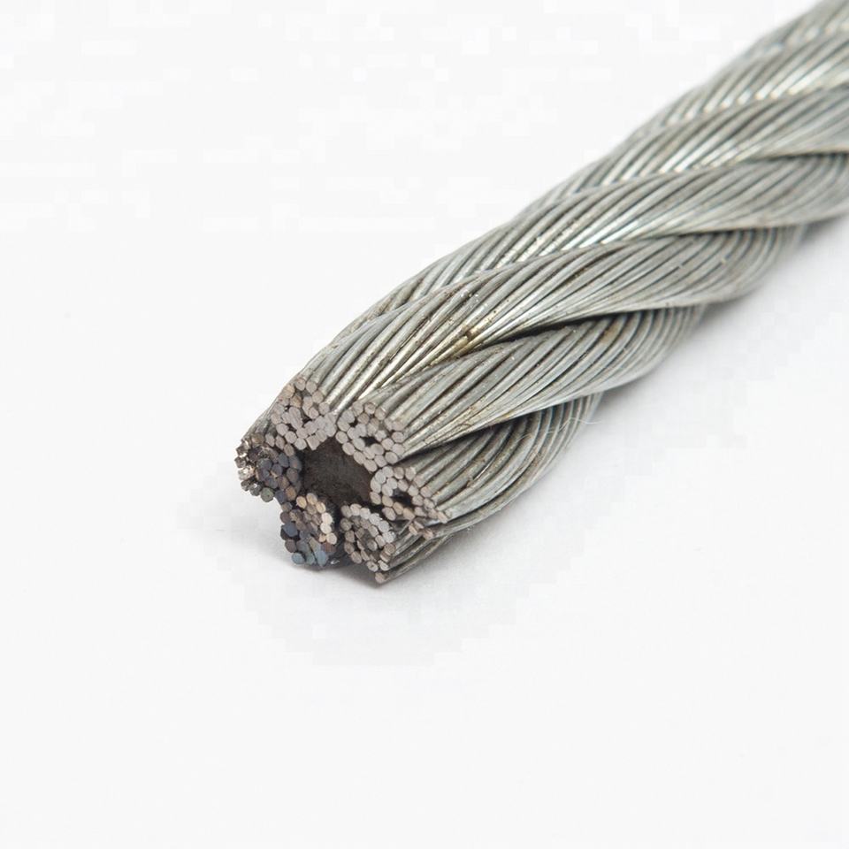 Steel Rope 6x19 Fiber Core 14 Mm 18×7+FC Wire Rope Steel Wire Rope 13mm