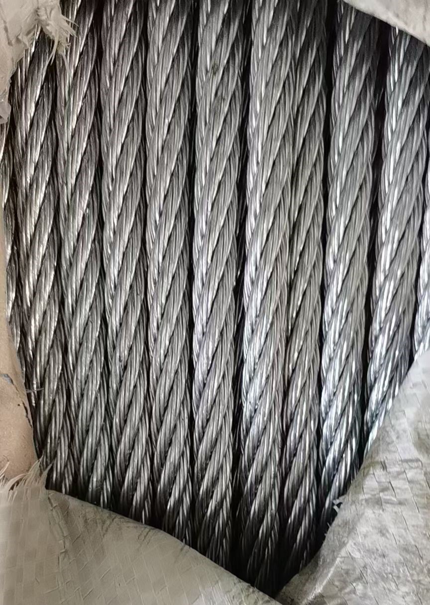 7*7 Bright Steel Wire Rope Galvanized for Pet Pulling