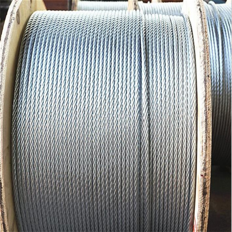 Galvanized Steel Wire Rope 6*19S+IWRC 6*36SW+IWRC Used for Hoist Crane