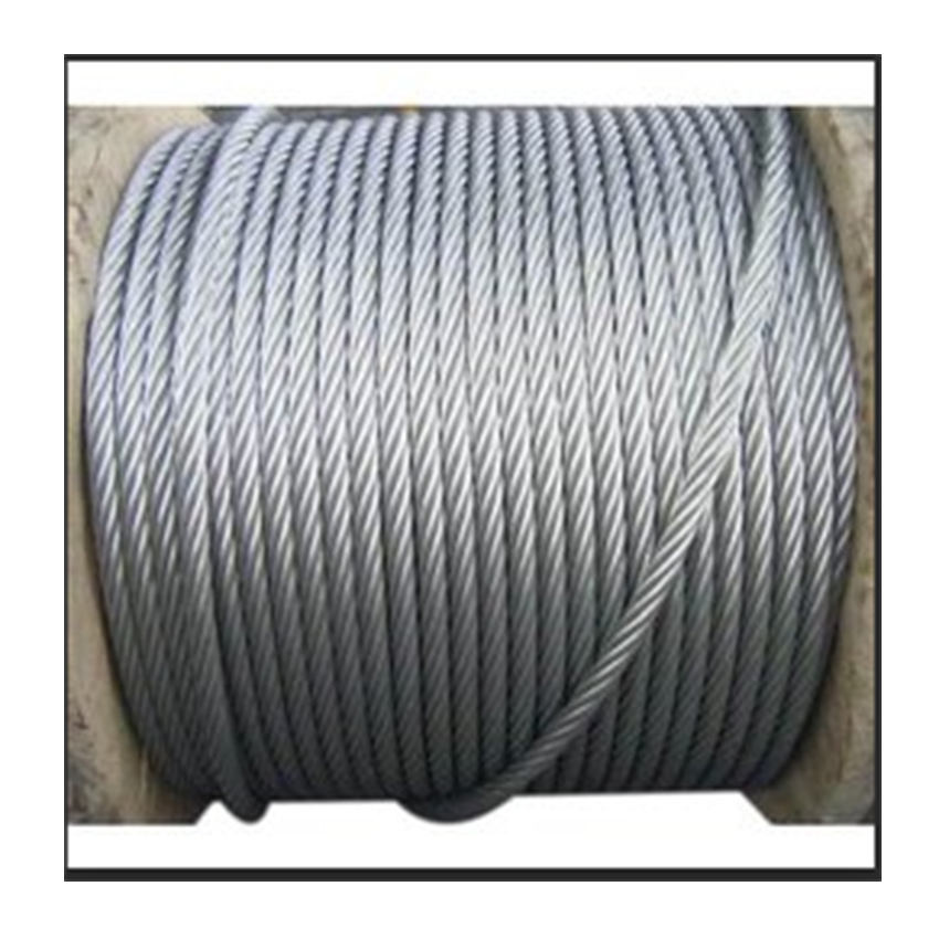  HDG 7X7 Construction Steel Wire Rope Softer Fishing Lifting Cable