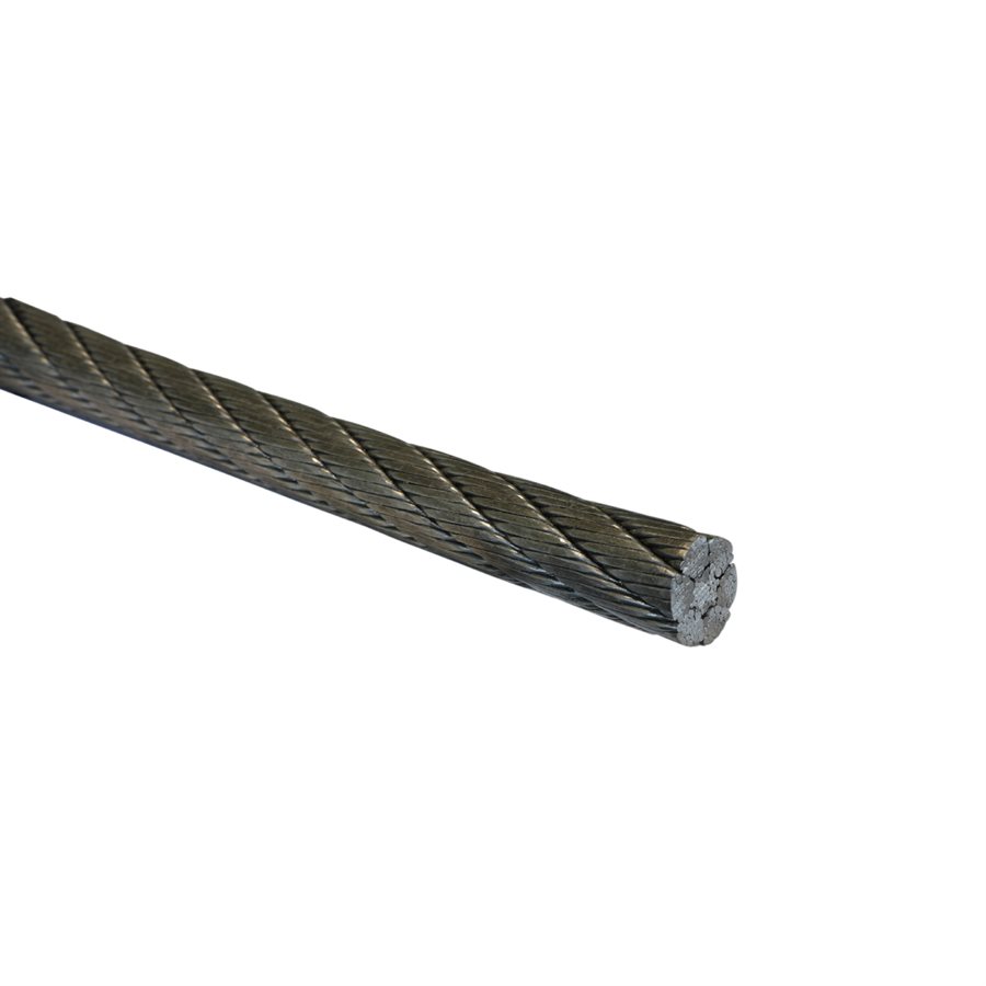 8x19S+FC Galvanized and Ungalvanized wire rope diameter 8-50mm