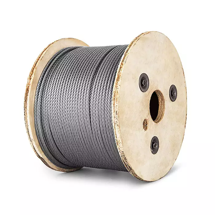 4x31ws+PPC galvanized steel wire rope for suspended platform