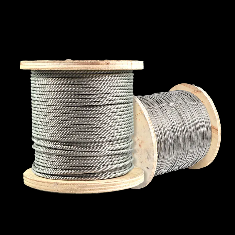 7*19 6mm High Tensile AISI steel wire rope