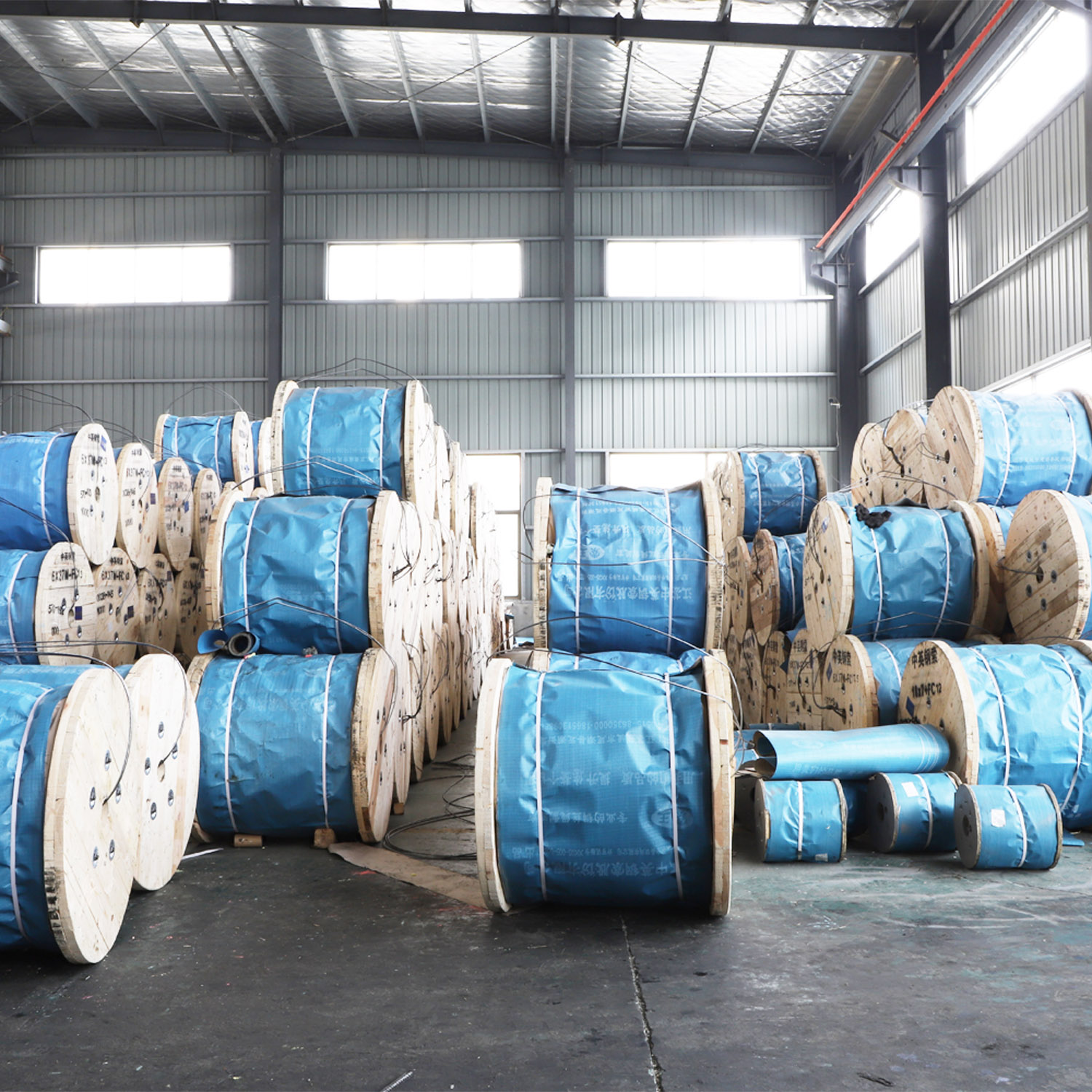 Tower Crane Wire Rope Ungalvanized Steel Cable 35wx7 Steel Rope