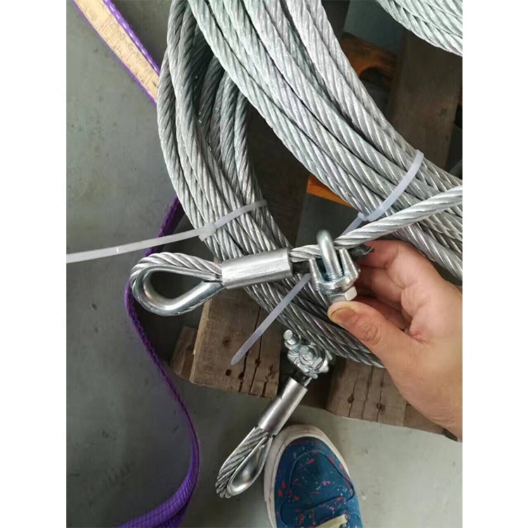 China Professional Supply Galvanized Stainless Steel Wire Rope