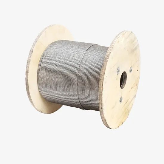 High Quality Galvanized Steel Wire Rope with Equal Lay 6xWS36+IWRC