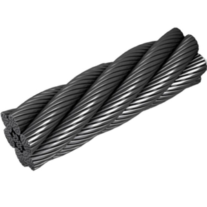 16mm 18mm 22mm 38mm 44mm 6x36 Galvanized Ungalvanized 6x36ws Iwrc Steel Wire Rope Cable