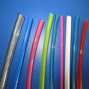 Manufacture White Color PVC Coated Steel Wire Rope/steel Cable