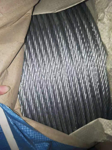 Galvanized steel wire rope 7x19 aircraft cable steel cable 2160Mpa 6.35mm