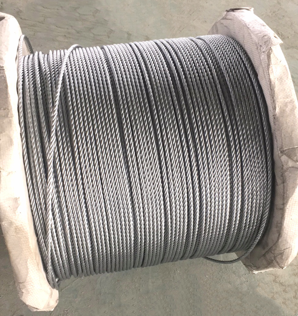 Suspended Platform Use Wire Rope 4x31ws+PPC 8.3mm 9.3mm 1960MPa 2160MPa Hot Dipped Galvanized 