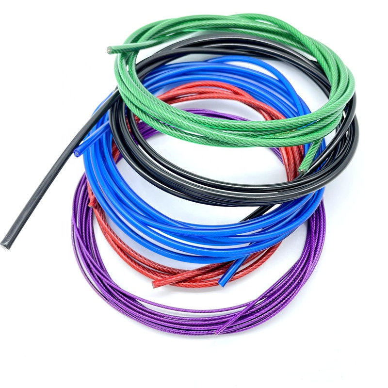PVC Plastic Coated Steel Wire Rope Wire Sling