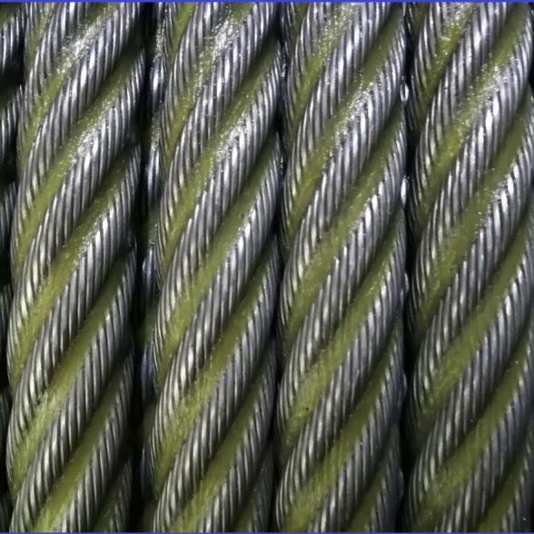 New Factory Price High Carbon Facial Contact Steel Wire Rope For Cableway