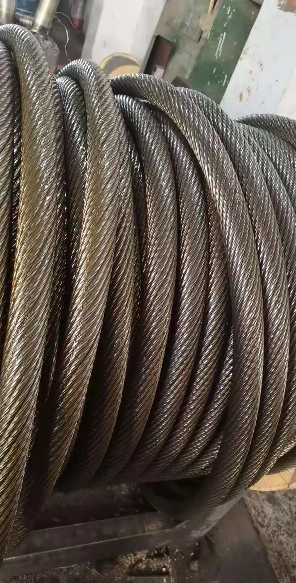 19x7 20mm 1770mpa Ungalvanized cable steel wire rope